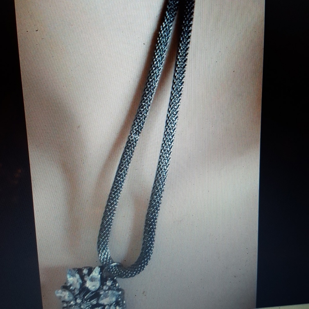 Erickson Beamon Crystal&Rhinestone Dirty Glam Large NECKLACE NWOT - Picture 8 of 8